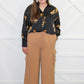 Leopard Print Button Down Top