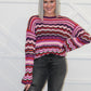 Multicolor Daisy Sweater