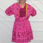 Hot Pink Jacquard Jacket