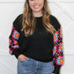 Crochet Sleeve Sweater