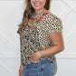 Regina Paisley Print Top
