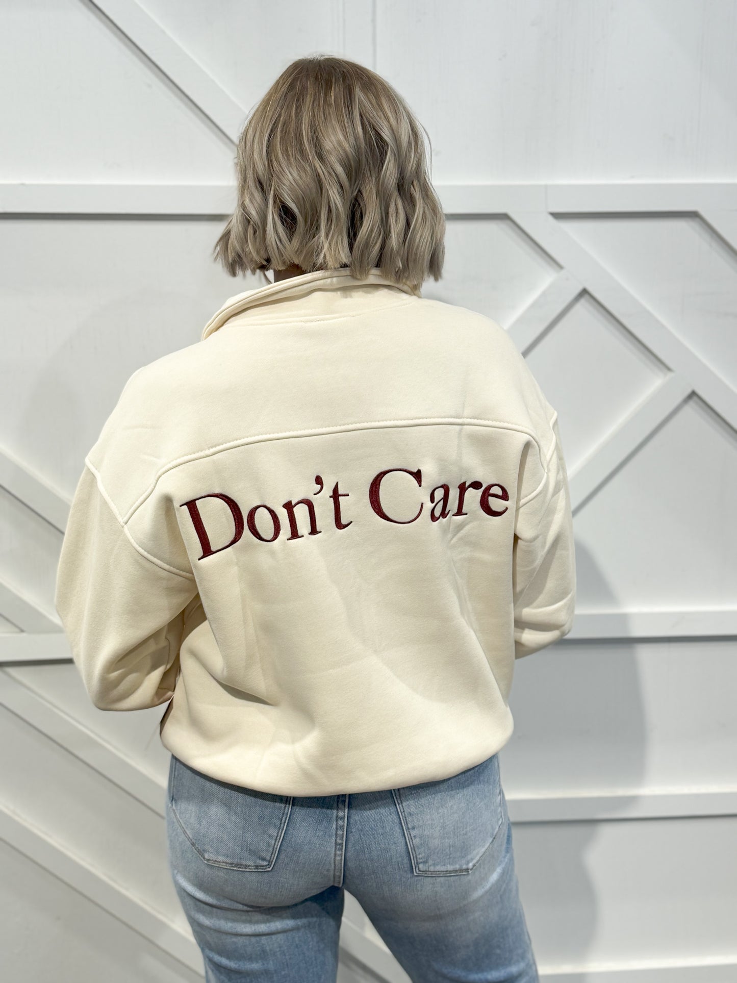 Don't Know Don't Care Crewneck