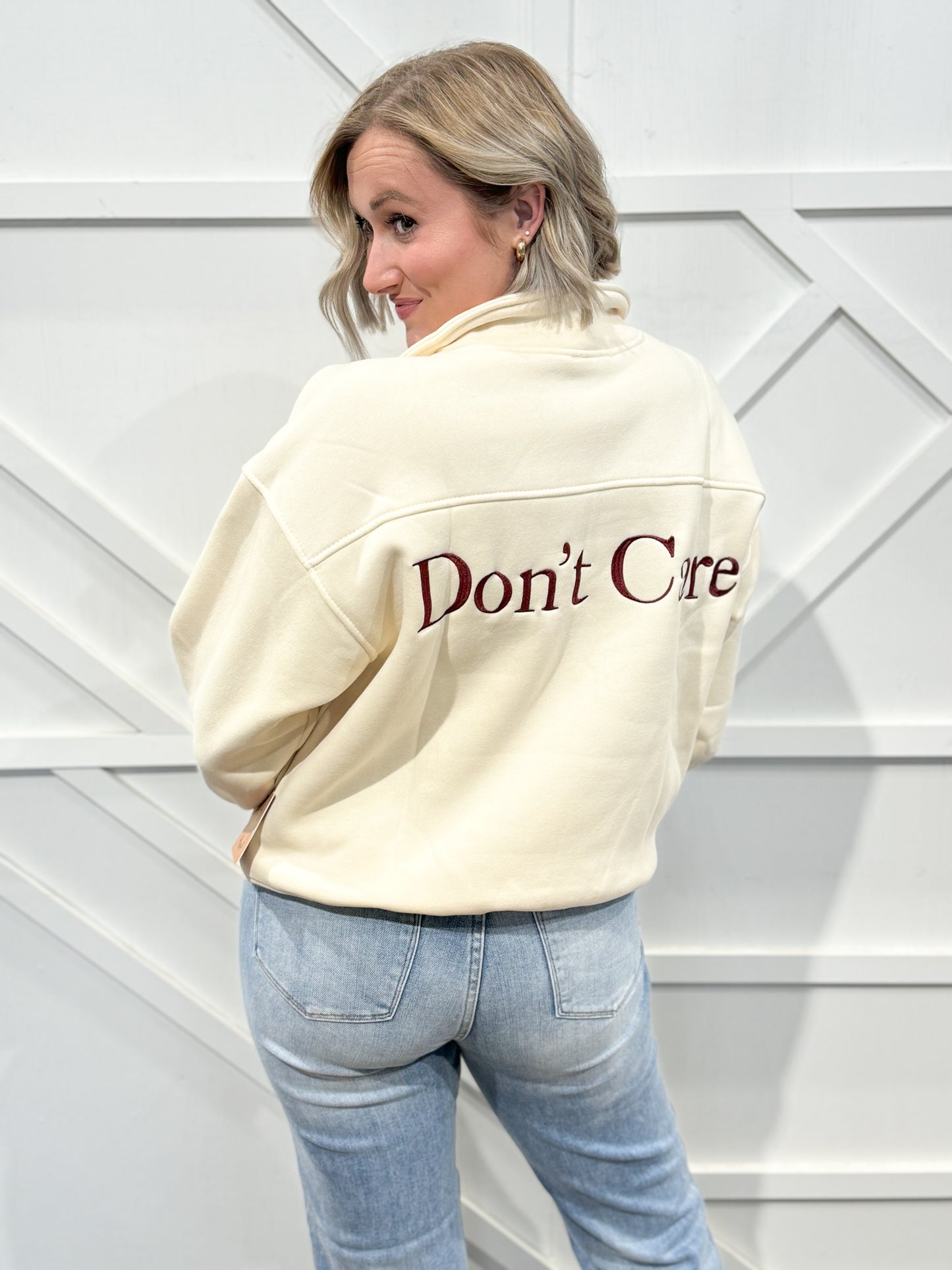 Don't Know Don't Care Crewneck