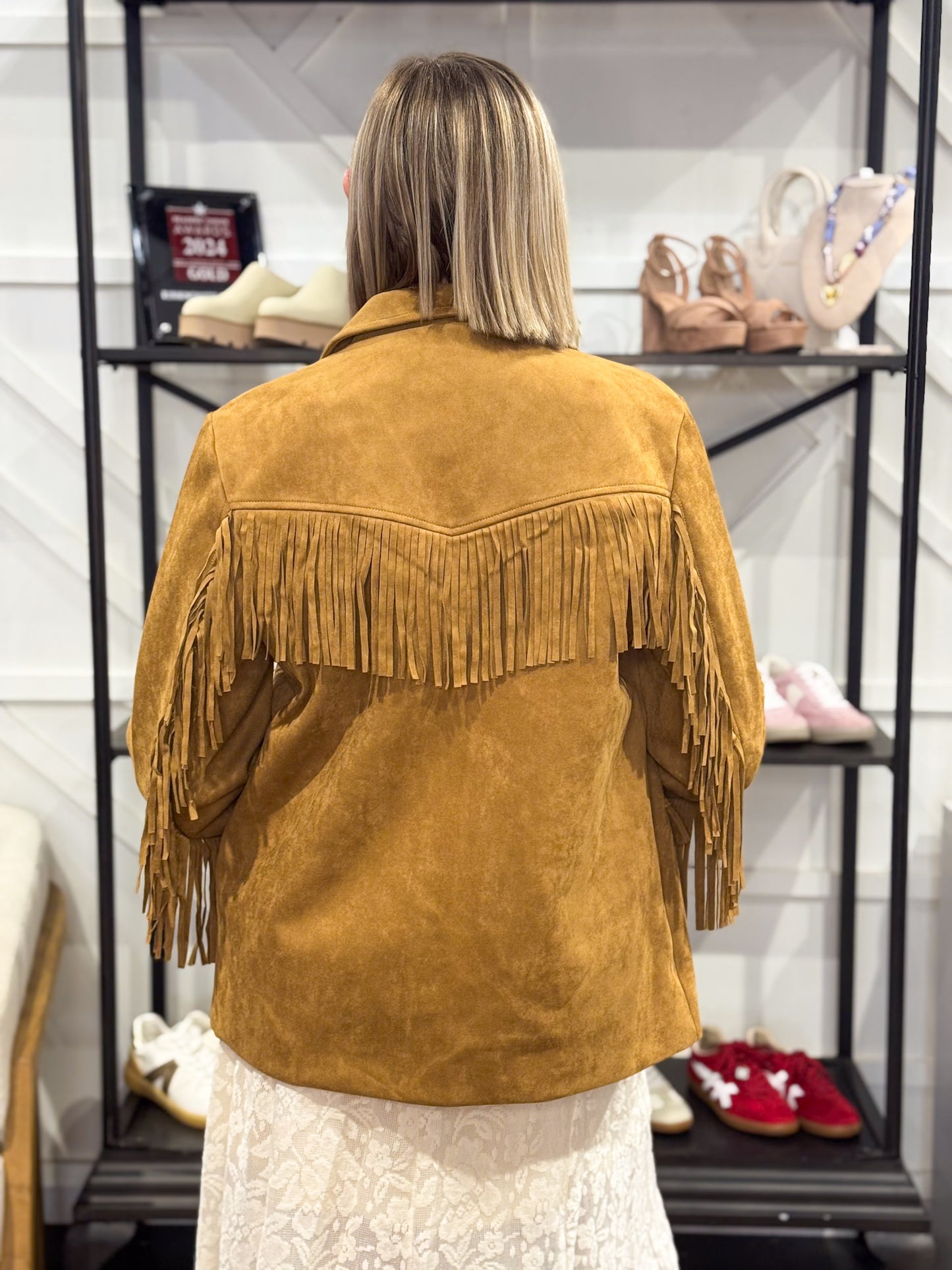 Oakley Butterscotch Suede Jacket