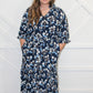Ruffle Collar Midi Dress