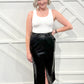 Sia Pleather Skirt