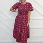 Rebecca Printed Midi Dress