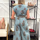 Block Print Jumpsuit