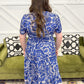 Printed Tiered Maxi Dress