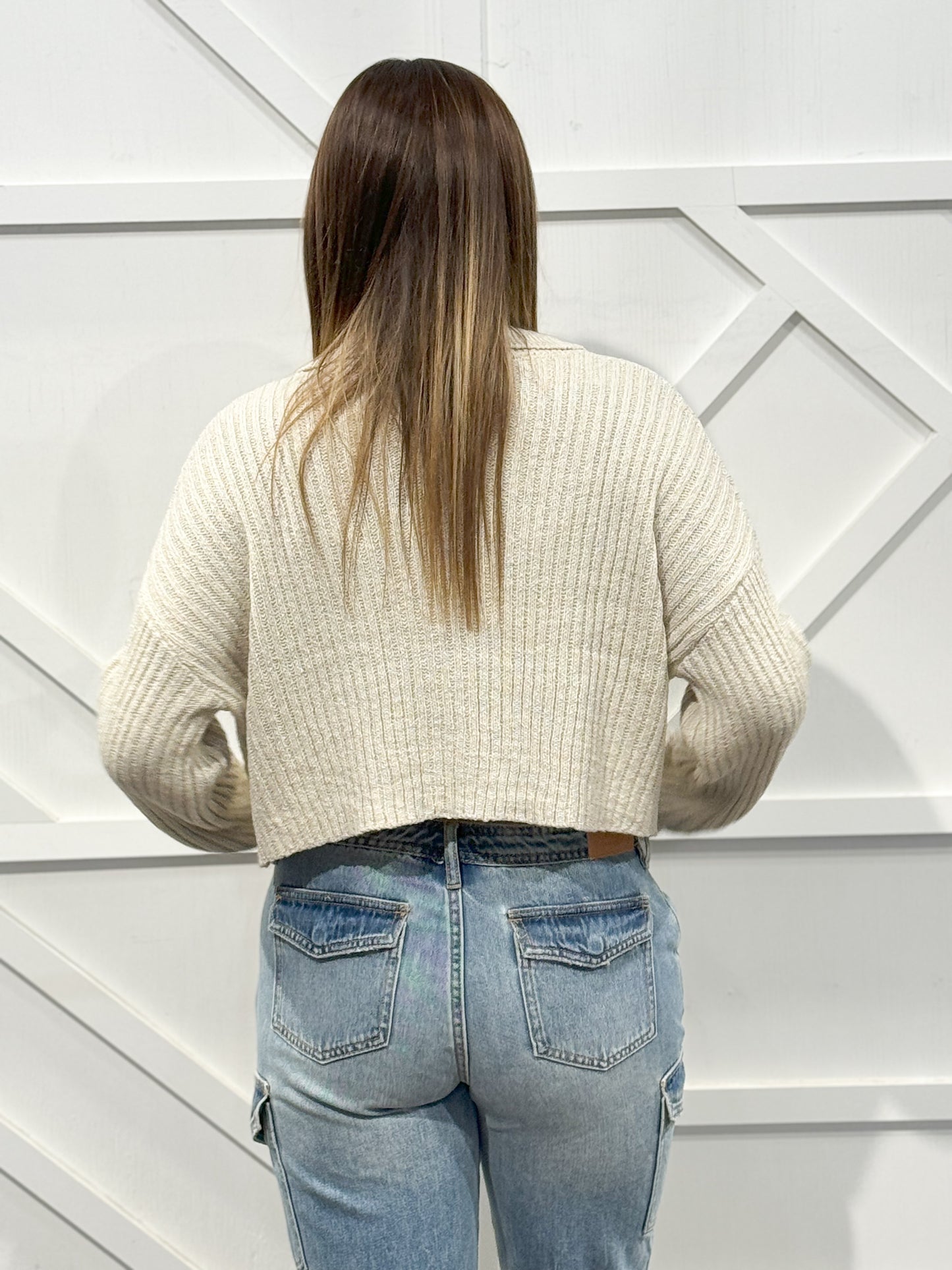 Ivy Button Down Sweater