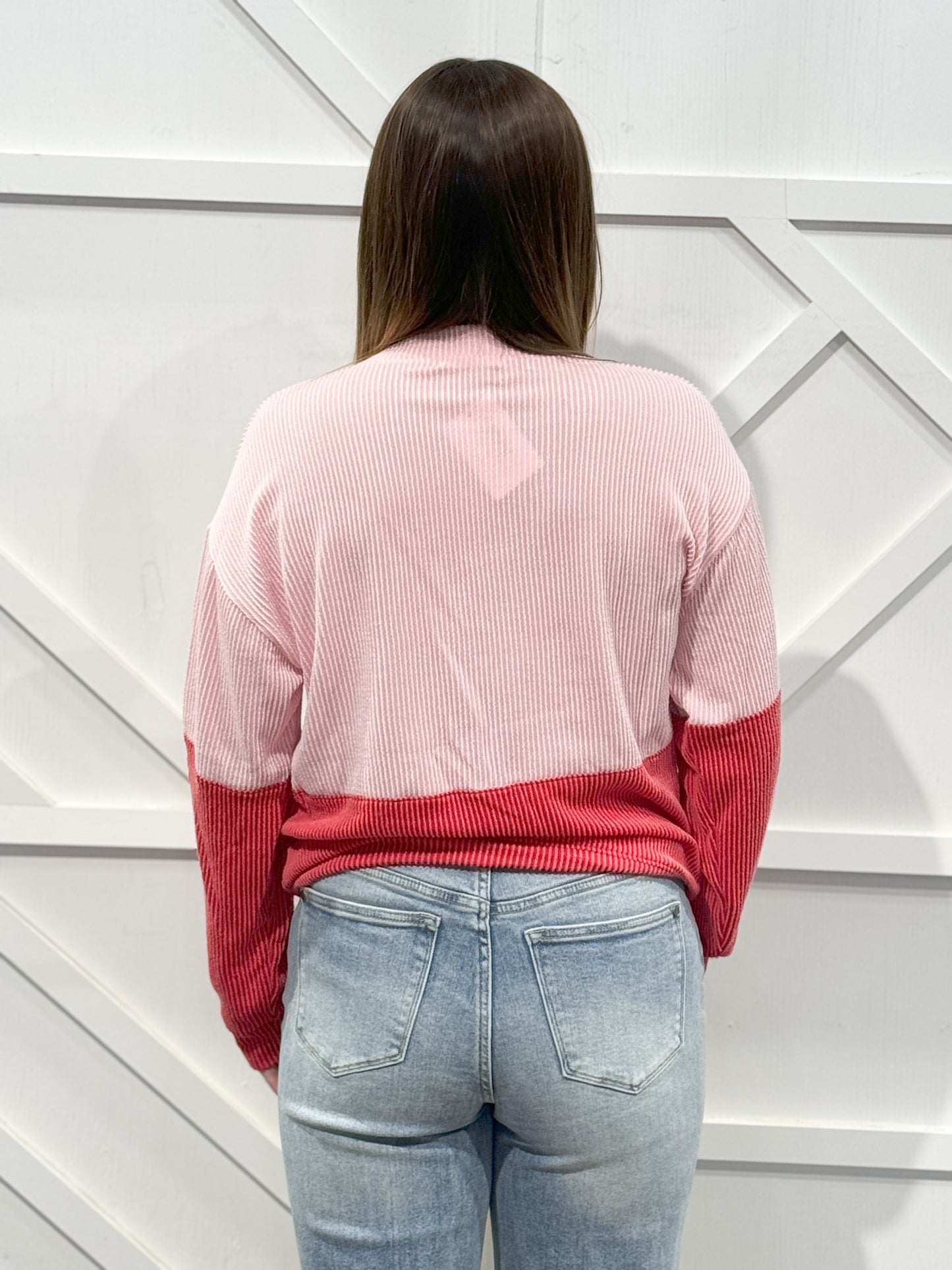 Angela Colorblock Top