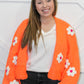 Andy Floral Applique Cardigan