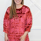 Lora Fay Red Dress