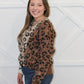 Delilah Sequin Taupe Sweater