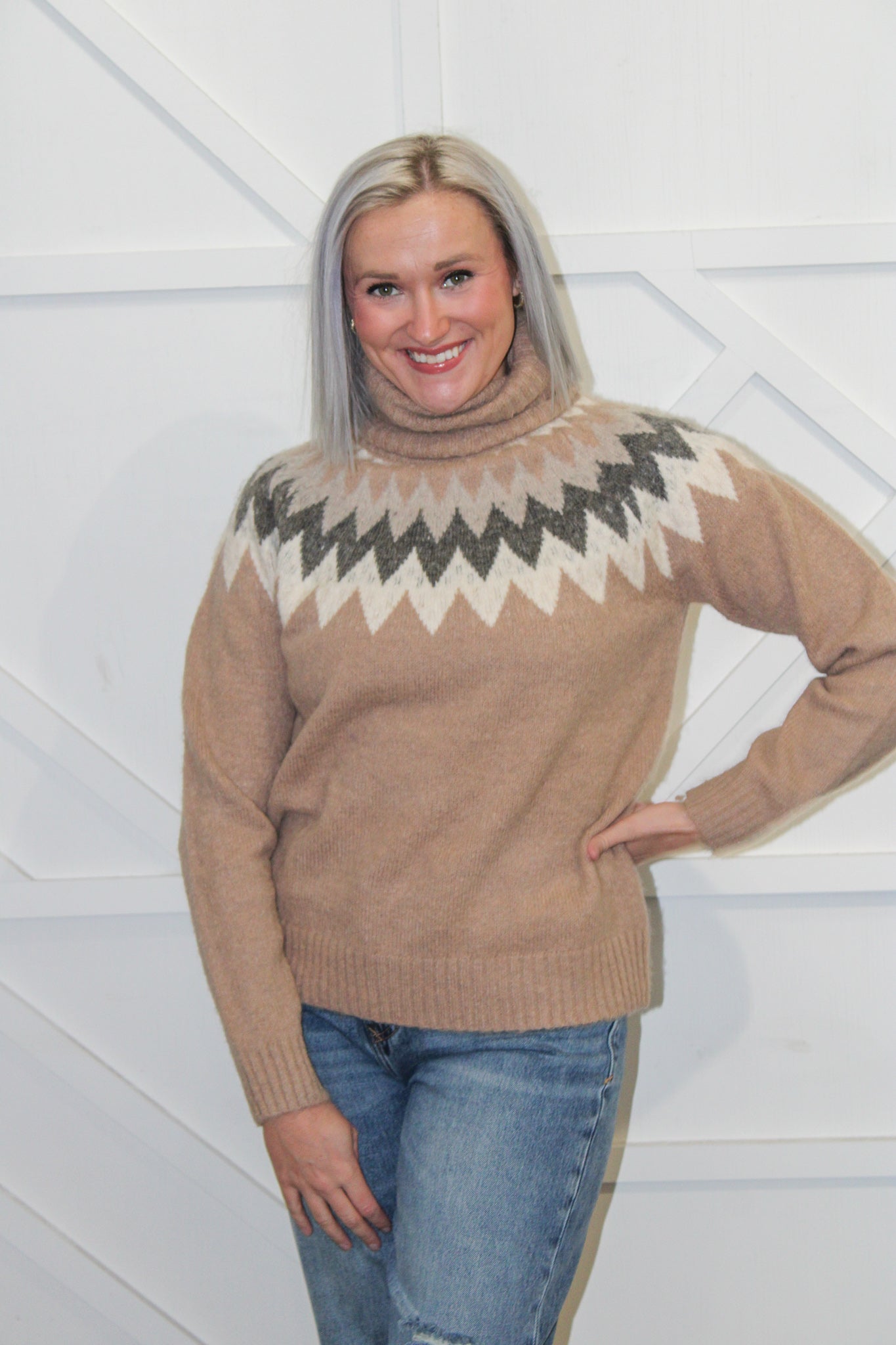 Farrah Turtleneck Sweater